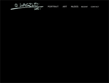 Tablet Screenshot of laszlomontreal.com